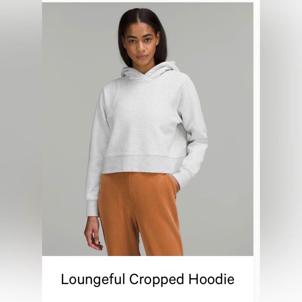 LuluLemon Loungeful Cropped Hoodie